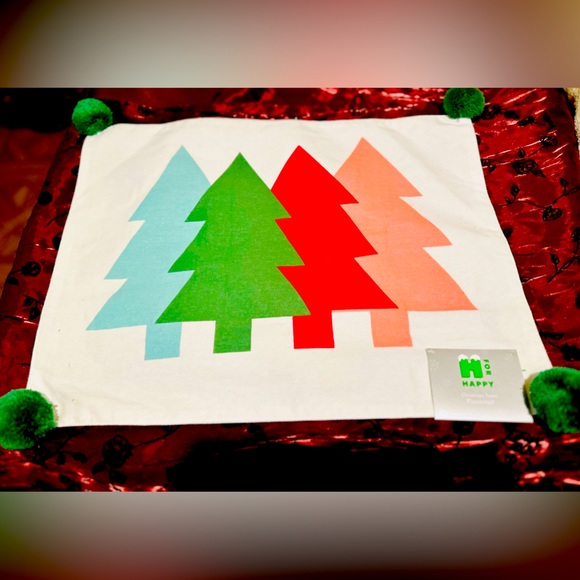 Bed Bath & Beyond Holiday Colorful Christmas Tree Place Matts